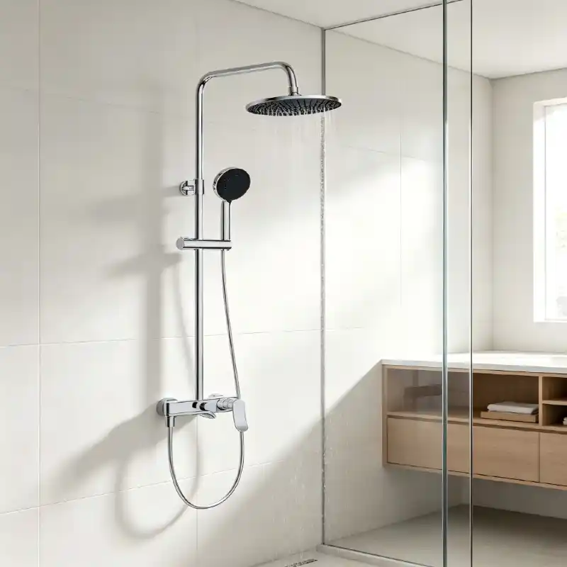 Regenduschsystem mit 3 Funktionen